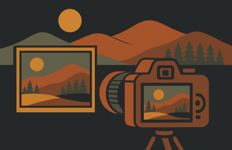 Vulpes Vision - Bild Darstellung Fachbereich Bild: Landschaft, Grafik und Kamera etc. im Vulpes Vision Stil